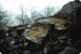 ruins of an oven