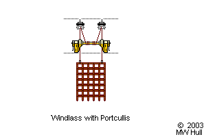 windlass with portcullis